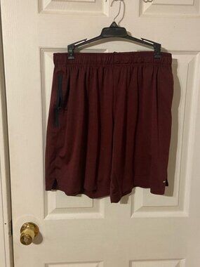 BCG Maroon Sports Shorts